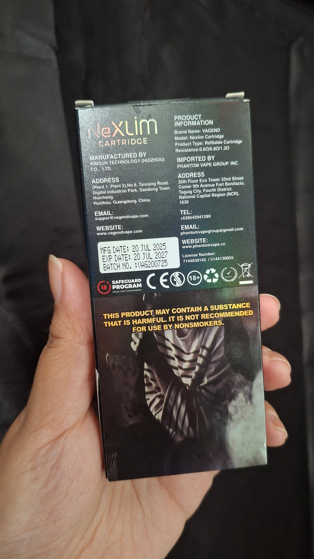 Vagend NeXLim Cartridge (4ml)