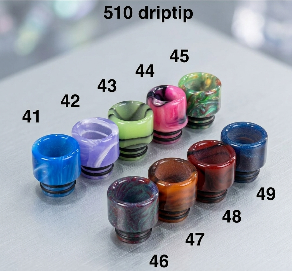 Driptip 510 for atomizers