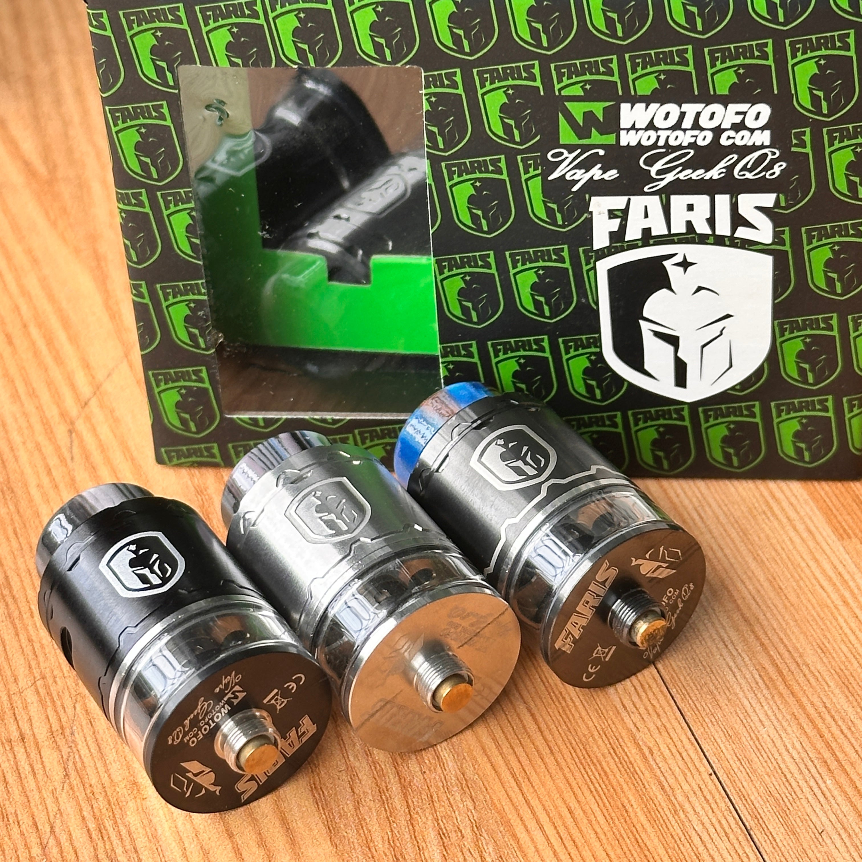 Wotofo Faris 2in1 RDTA & RDA 24mm Premium Copy atomizer