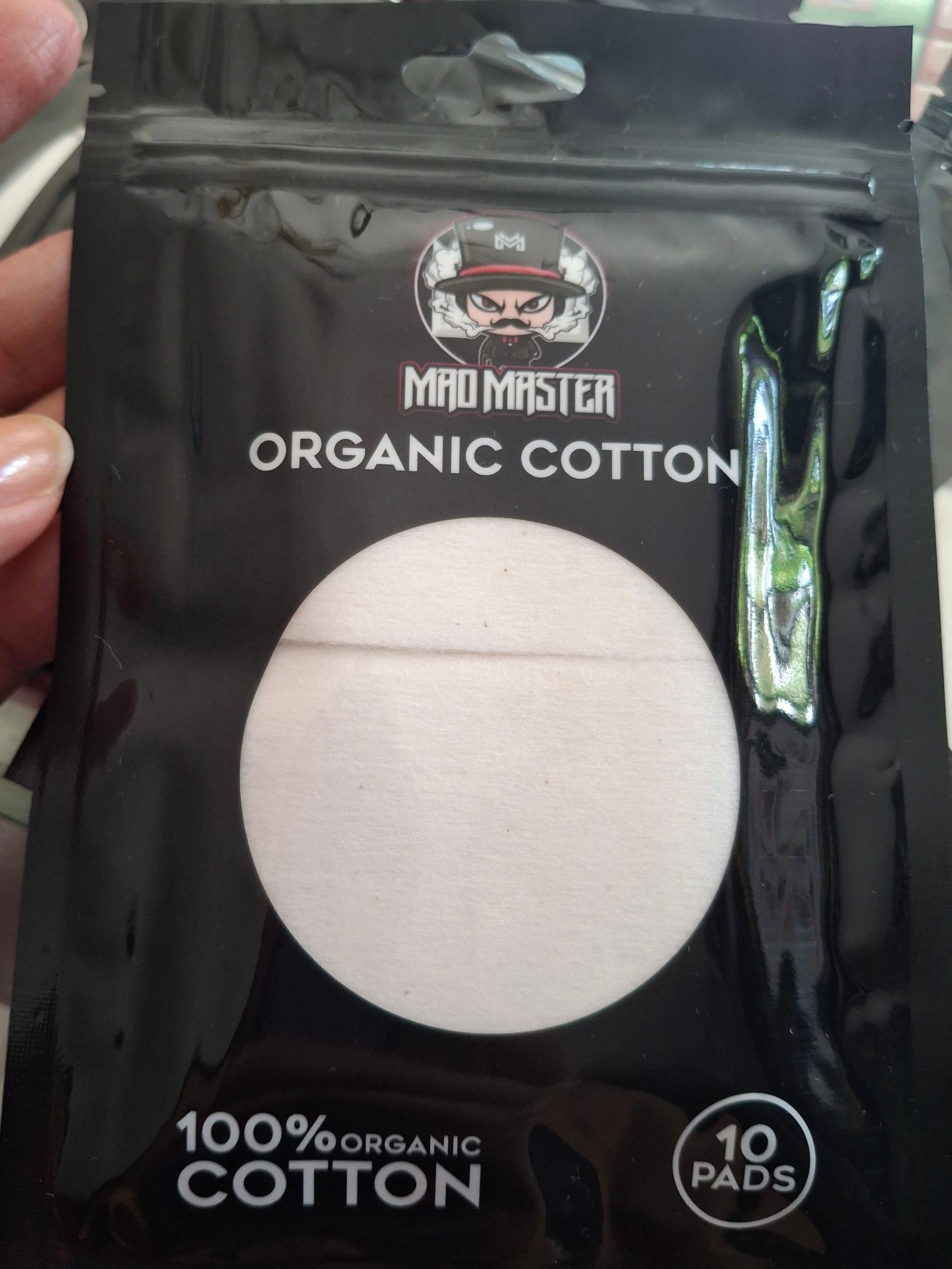 100% Organic Cotton for Atomizer (MAD MASTER)