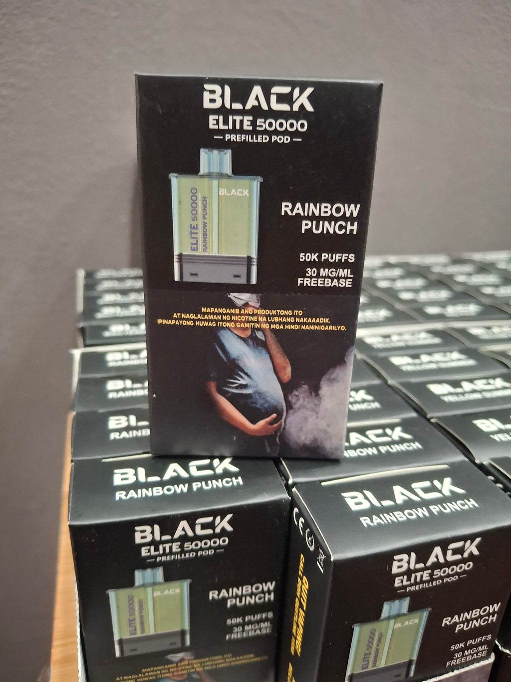 Black Elite 50000 prefilled pod
