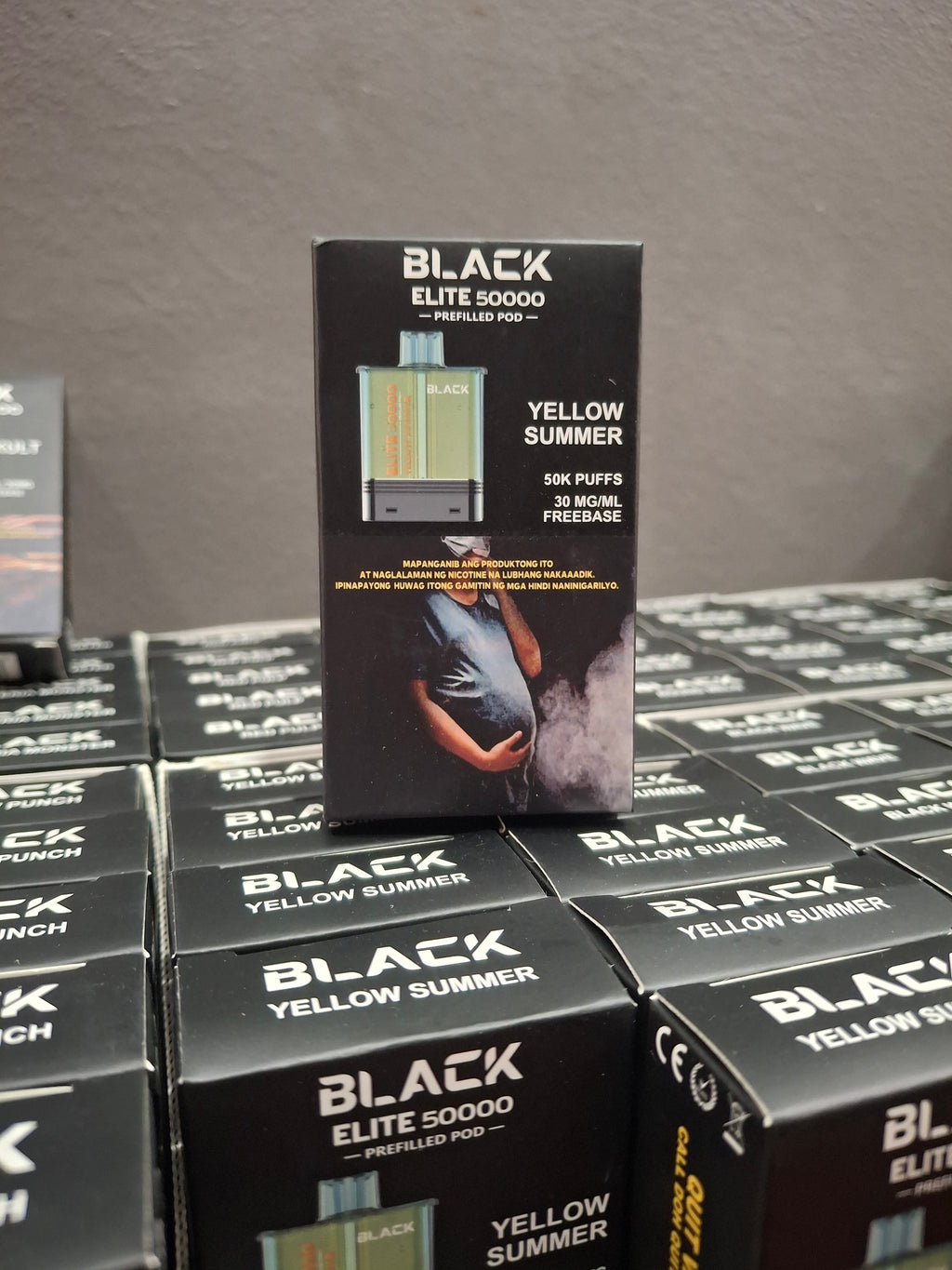 Black Elite 50000 prefilled pod