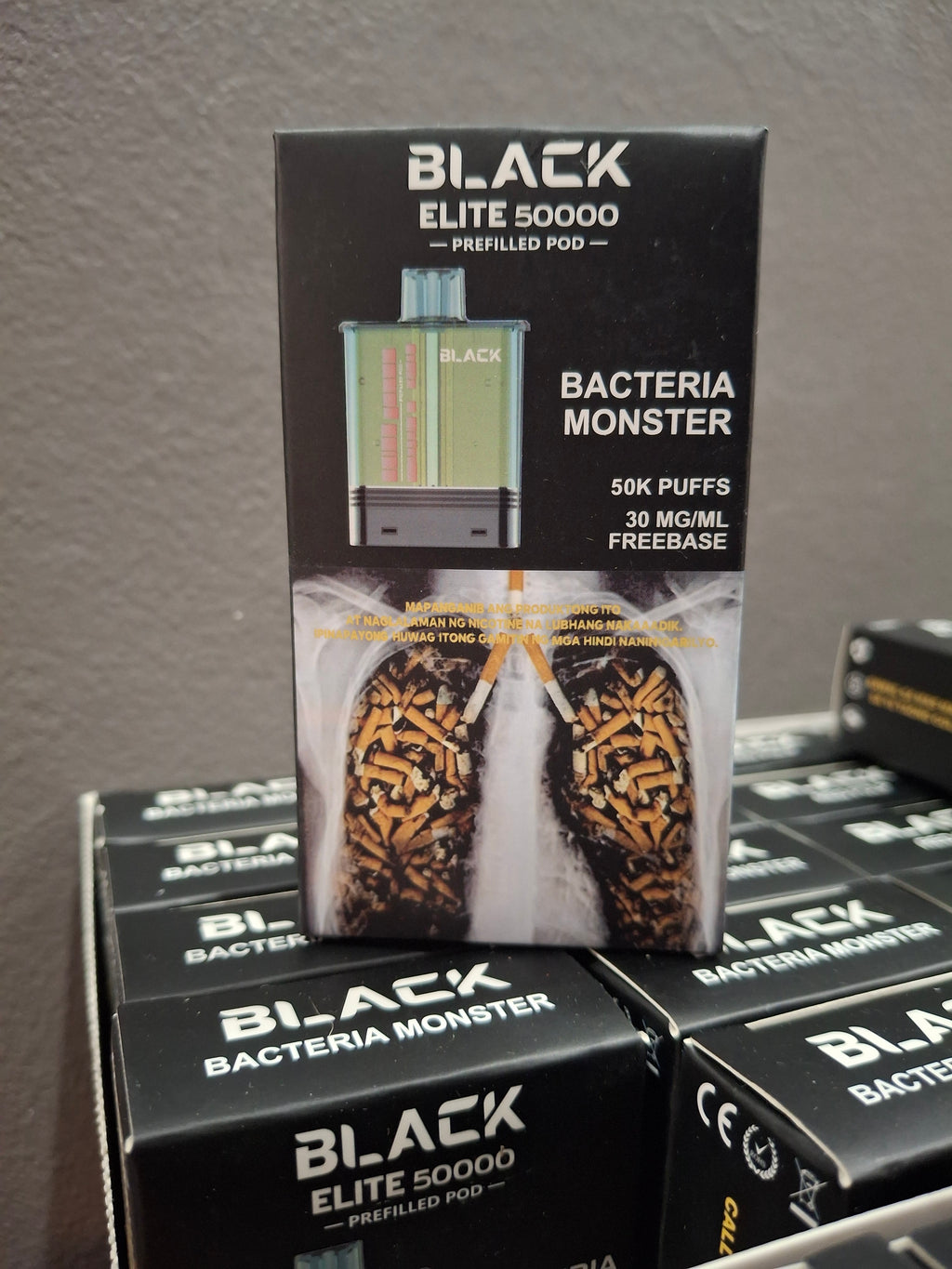 Black Elite 50000 prefilled pod