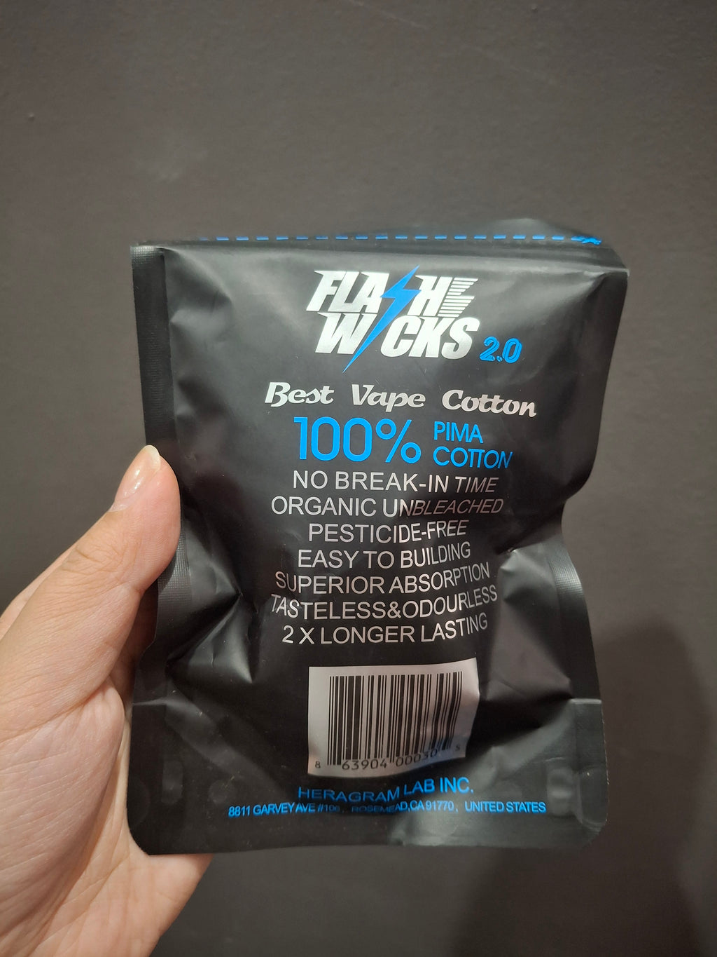 Flashwicks 2.0 100% Cotton (for Atomizers)