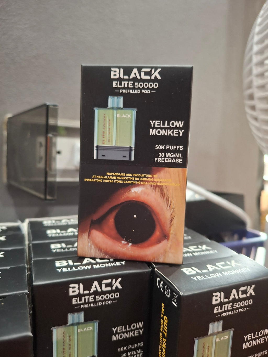 Black Elite 50000 prefilled pod