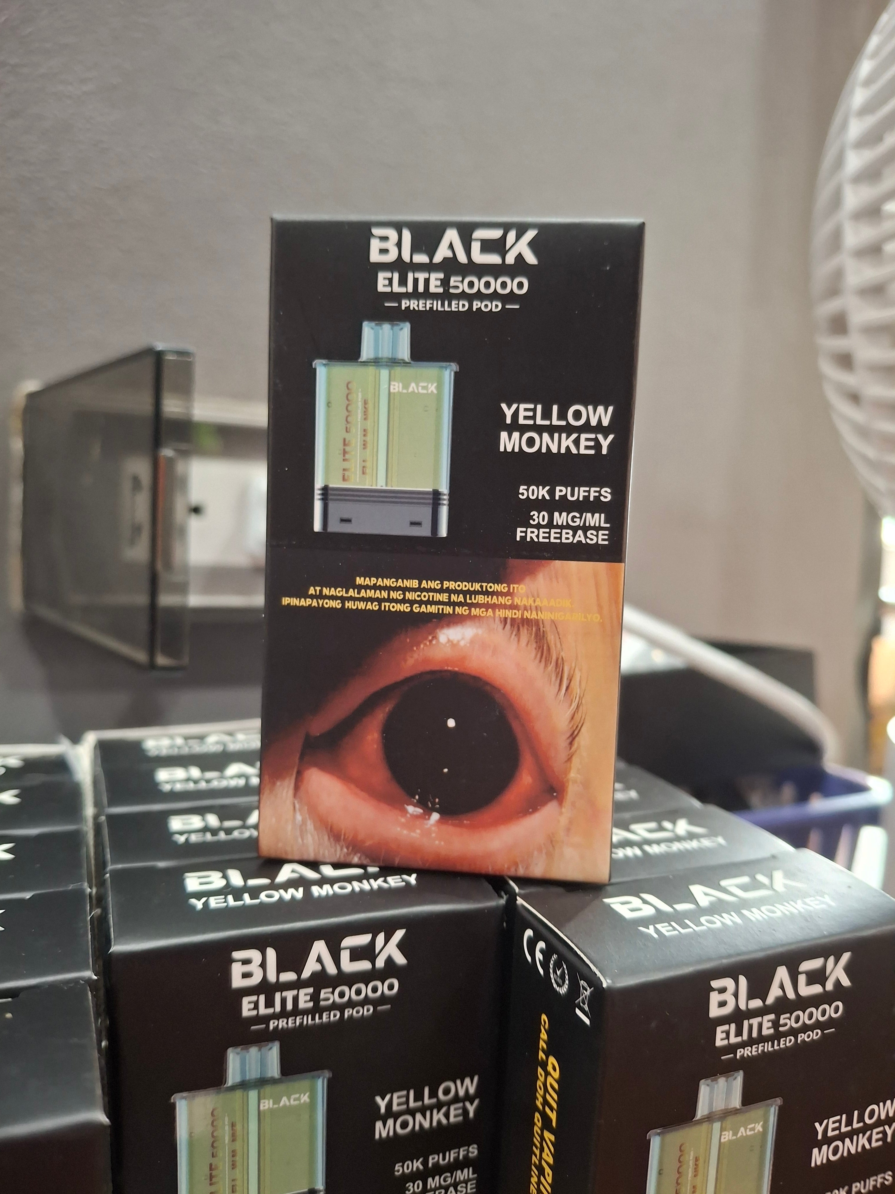 Black Elite 50000 prefilled pod