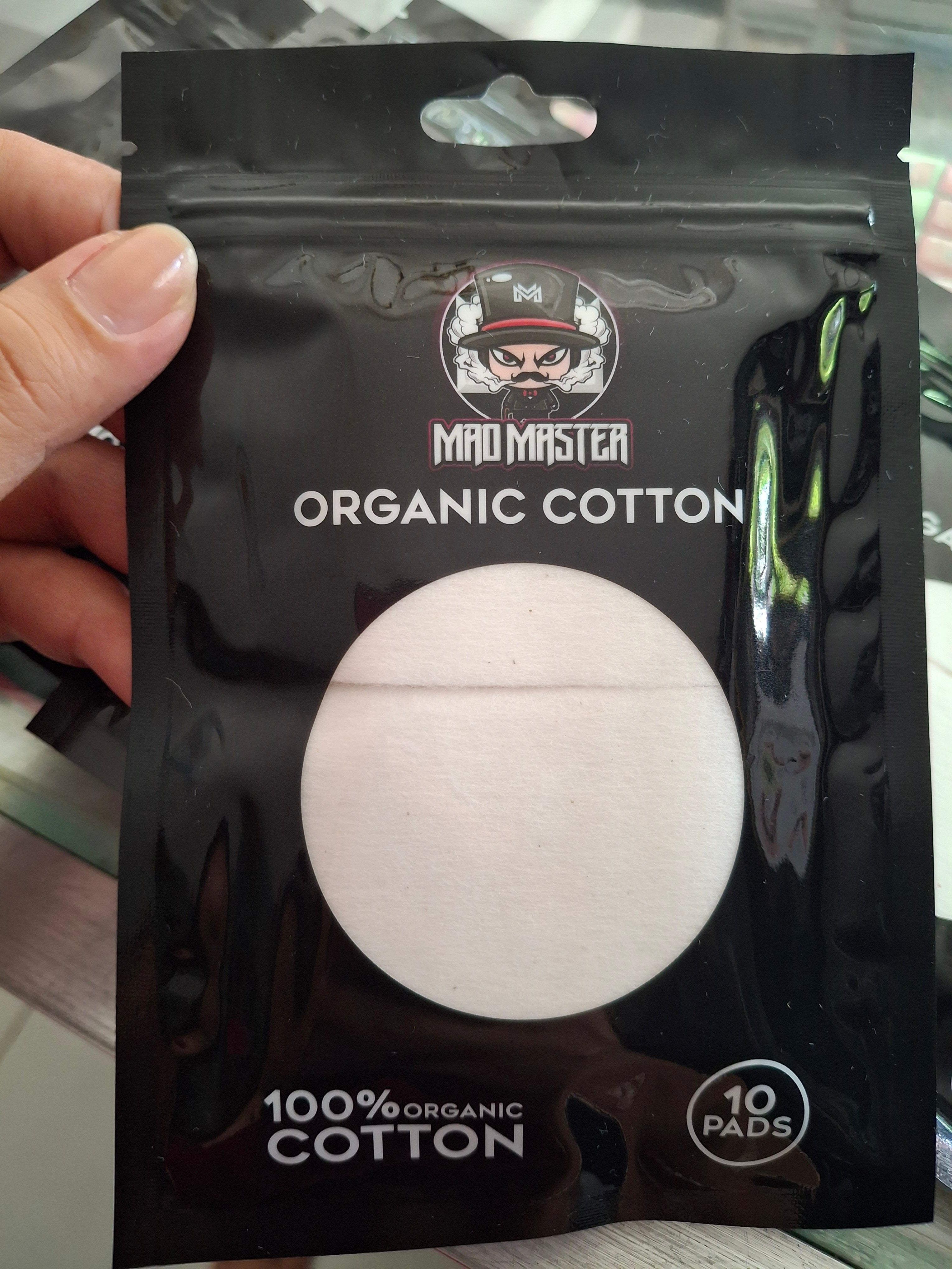 100% Organic Cotton for Atomizer (MAD MASTER)