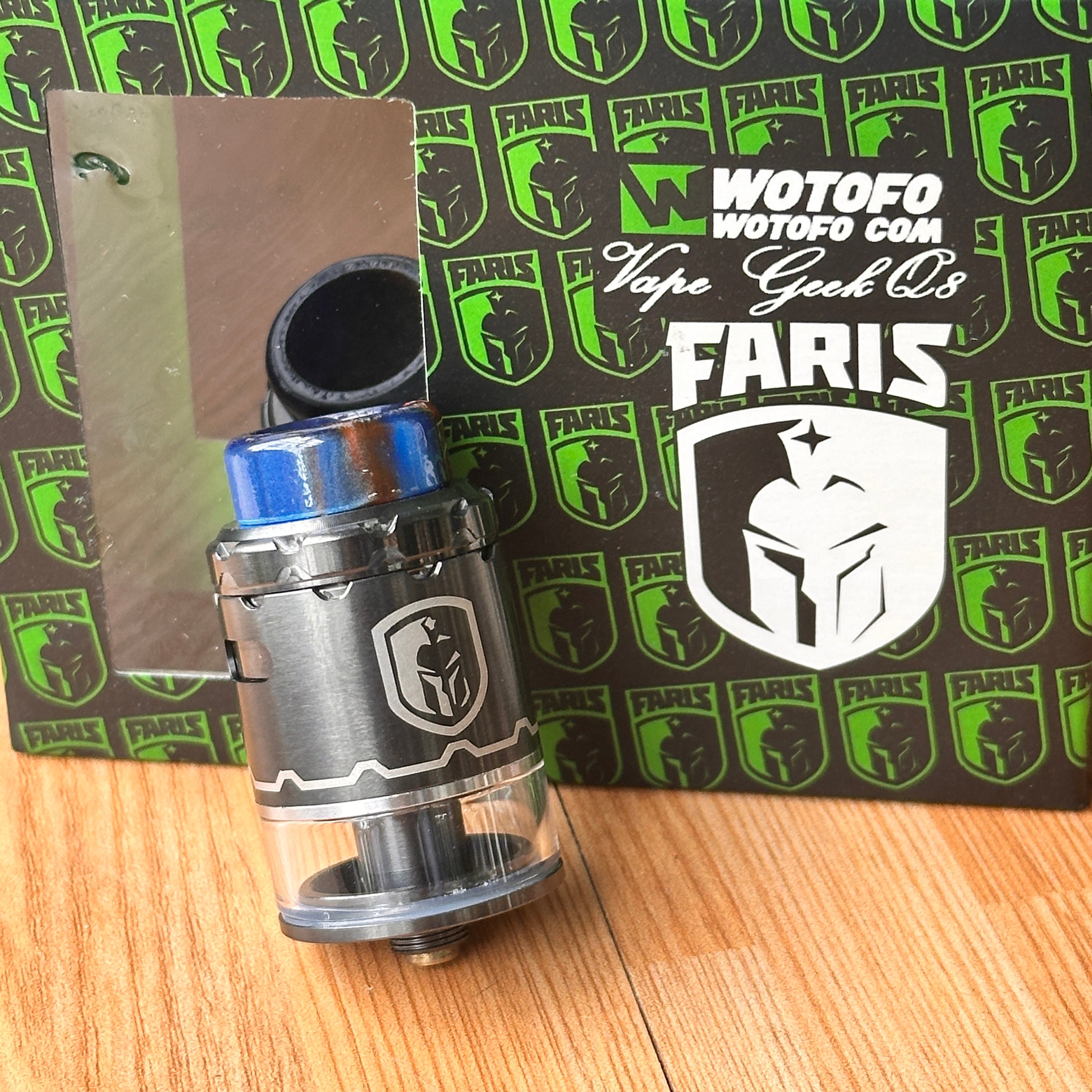 Wotofo Faris 2in1 RDTA & RDA 24mm Premium Copy atomizer
