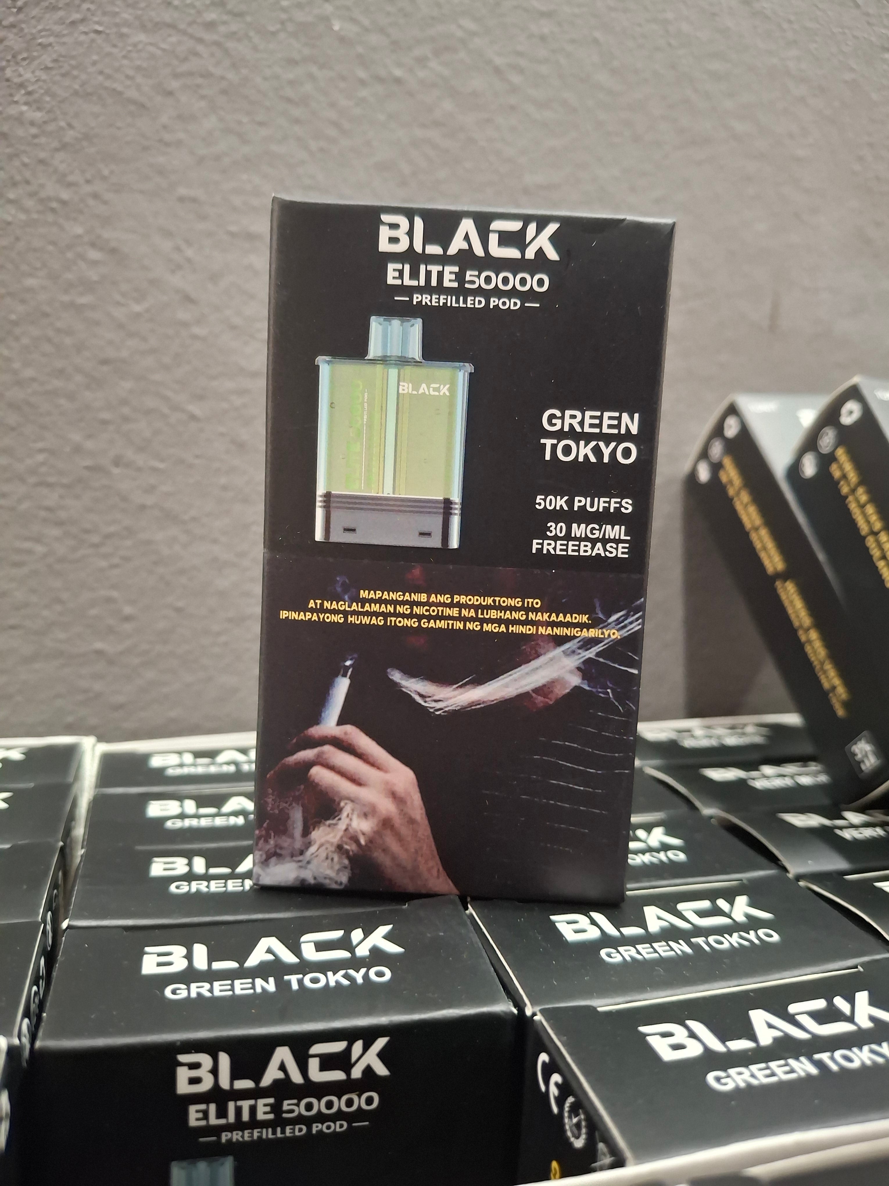 Black Elite 50000 prefilled pod