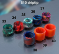 Driptip 510 for atomizers